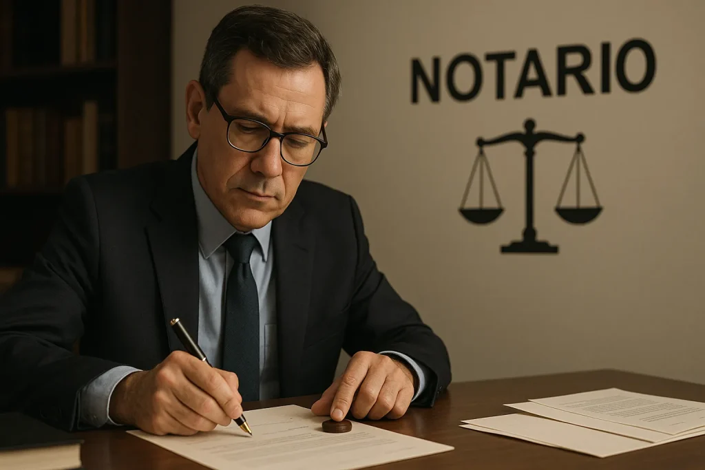 La importancia del notario en los contratos legales
